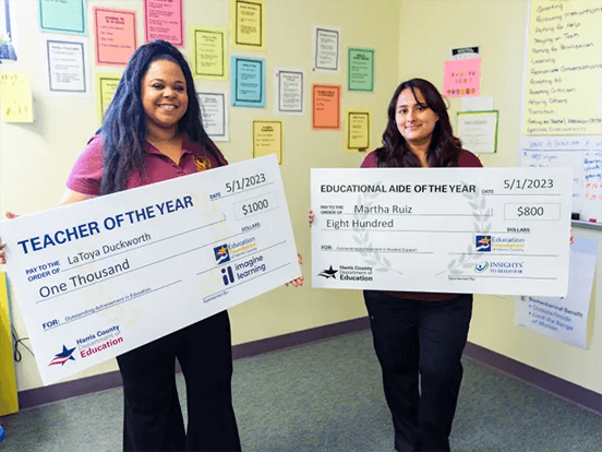 This is a photo of the Educators of the Year winners